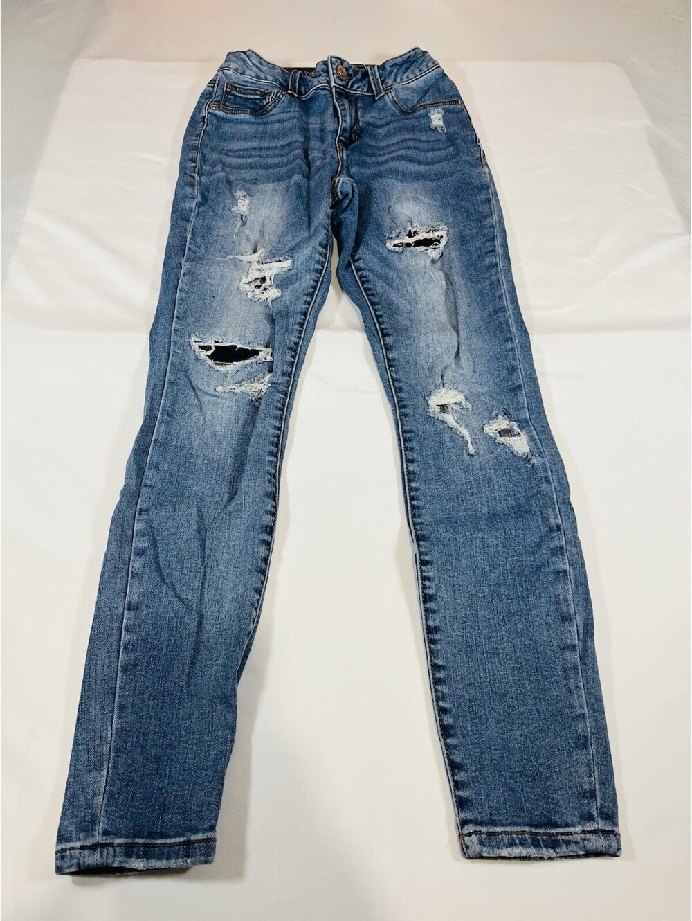 Maurices High Rise Distressed Jeans XS Regular